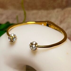 FINAL 🌸 KATE SPADE LADY MARMALADE OPEN CUFF BRACELET - GOLD